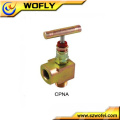 Carbon Steel precision mini angle needle valve